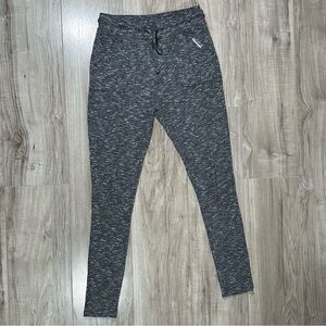 GYMSHARK Gray Drawstring Waist Waffle Knit Lounge Pants Joggers M